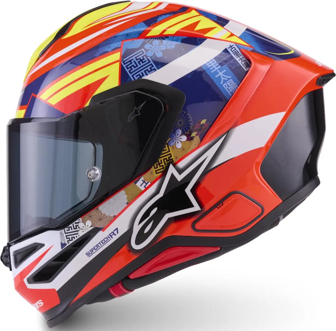 Alpinestars Supertech R7 Taiyo Furusato Helm - Maat M - afbeelding 2 van 6