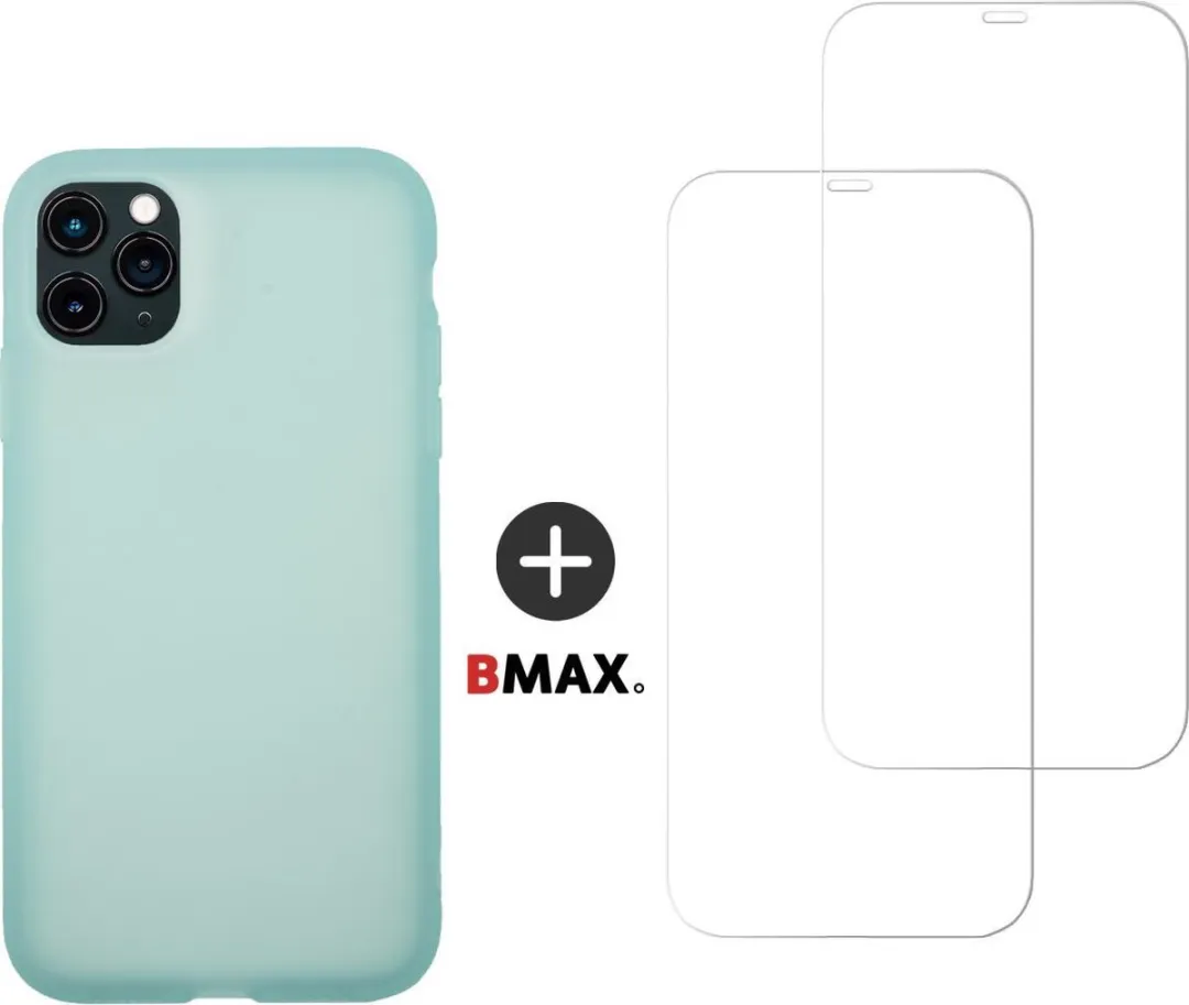 BMAX iPhone 11 Pro Max Telefoonhoesje Mintgroen