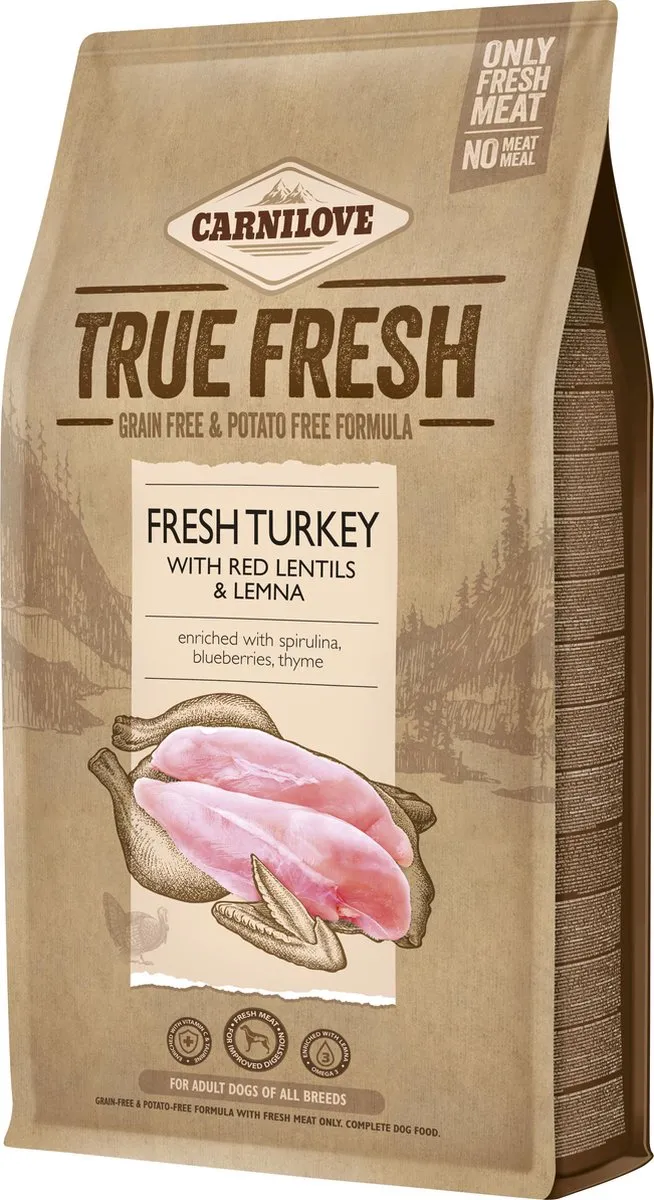 Carnilove True Fresh Kalkoen 11,4kg
