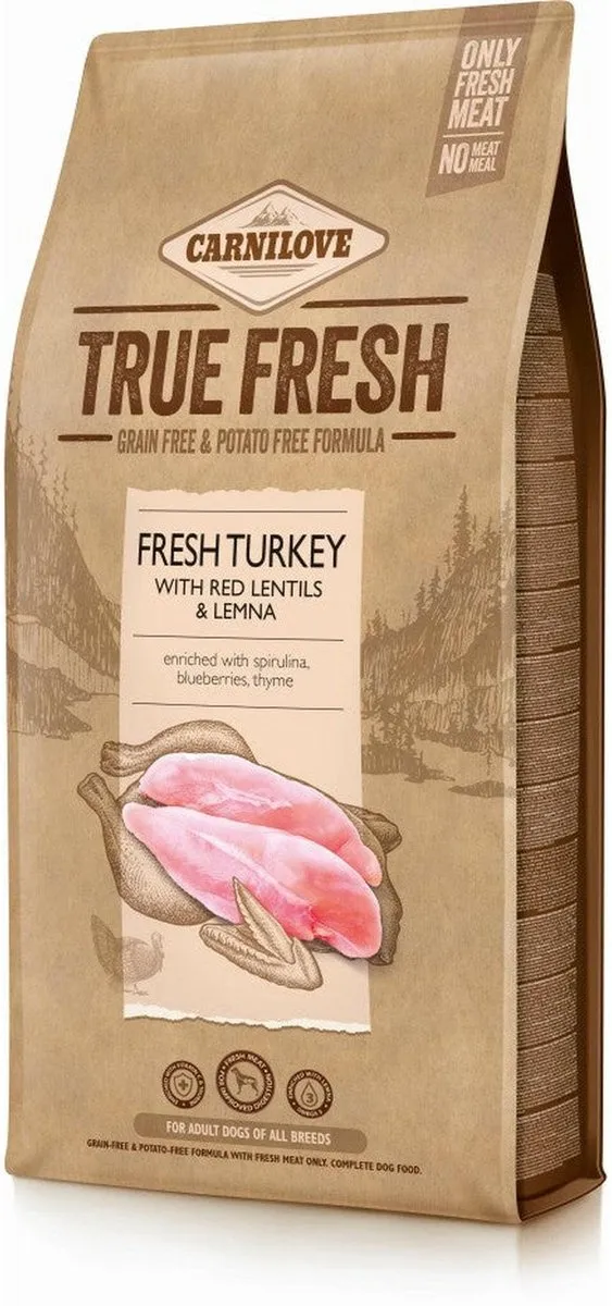 Carnilove True Fresh Kalkoen 11,4kg