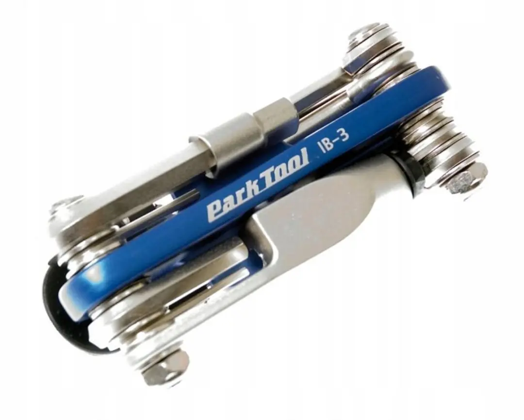 Park Tool IB-3 Inbus Multitool - 13 Functies - Zilver/Blauw - afbeelding 5 van 5
