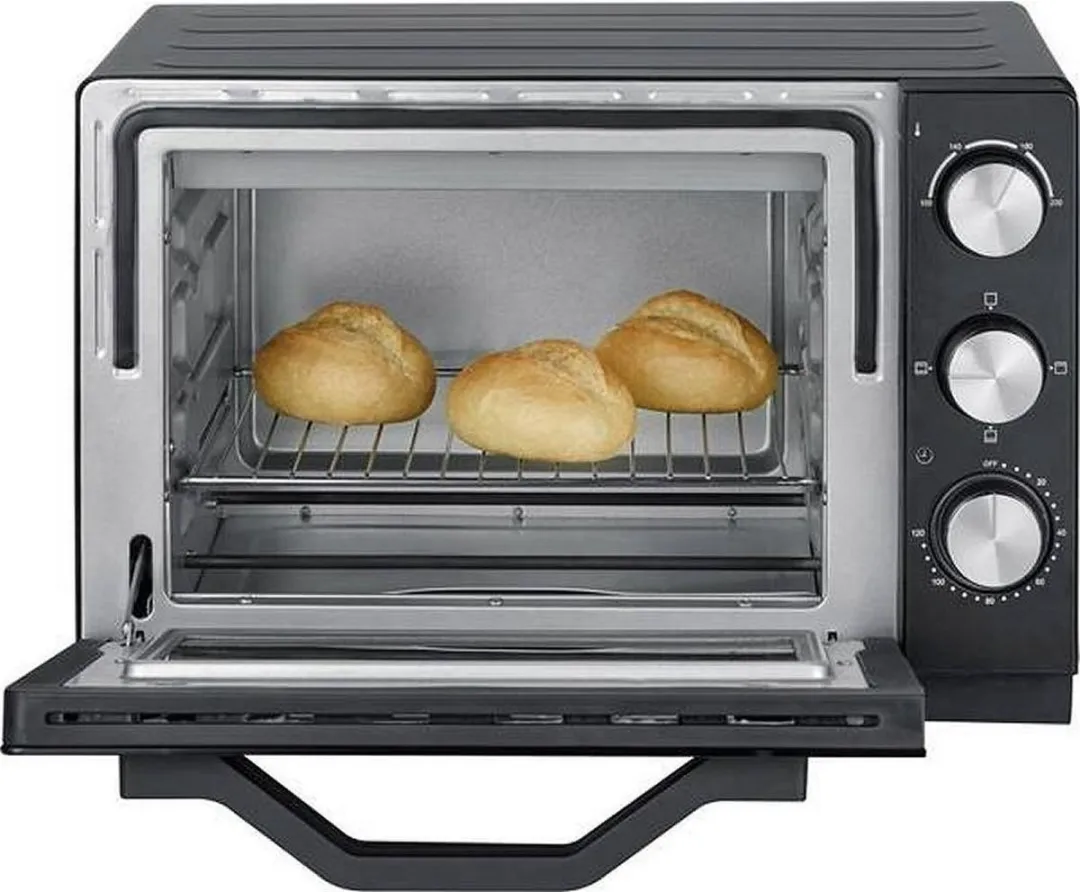 Severin TO2070 Grilloven 20L - 1380W - Zwart