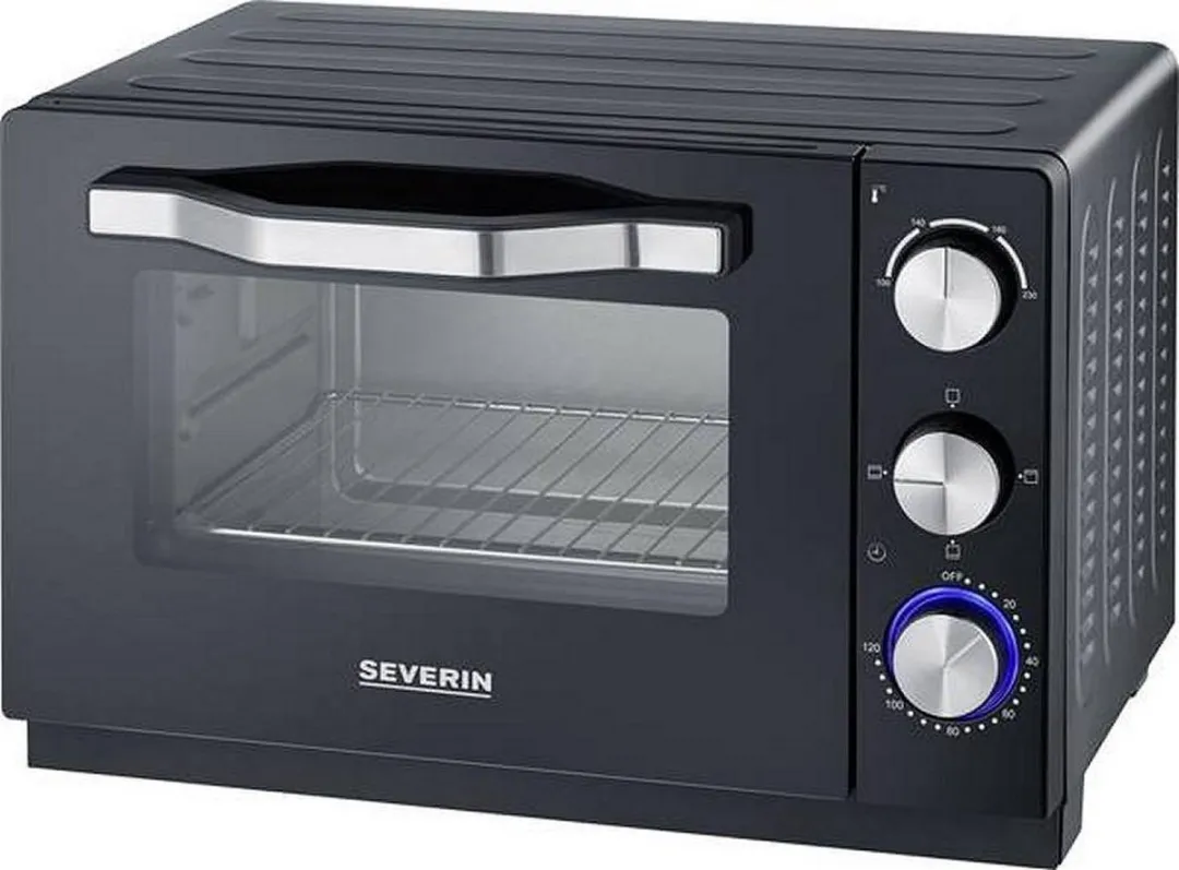 Severin TO2070 Grilloven 20L - 1380W - Zwart