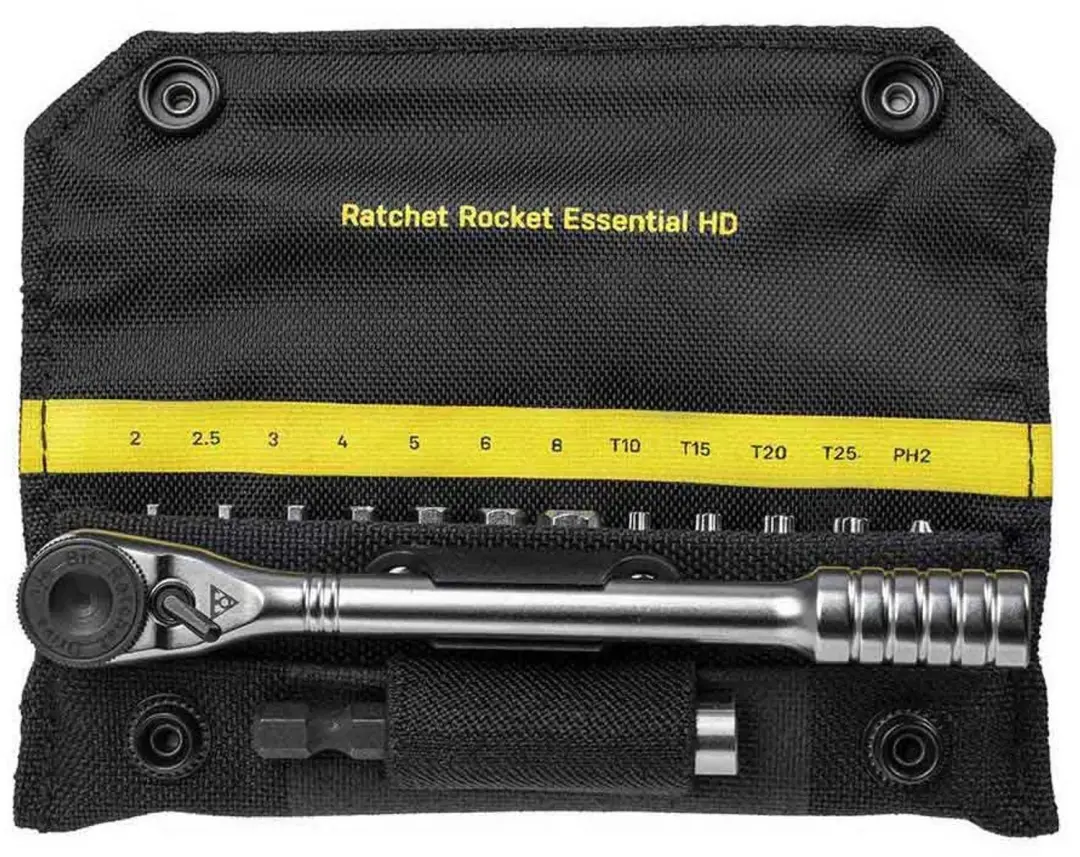 Topeak Essential Hd Tt2633 Ratelgereedschapset Zilver