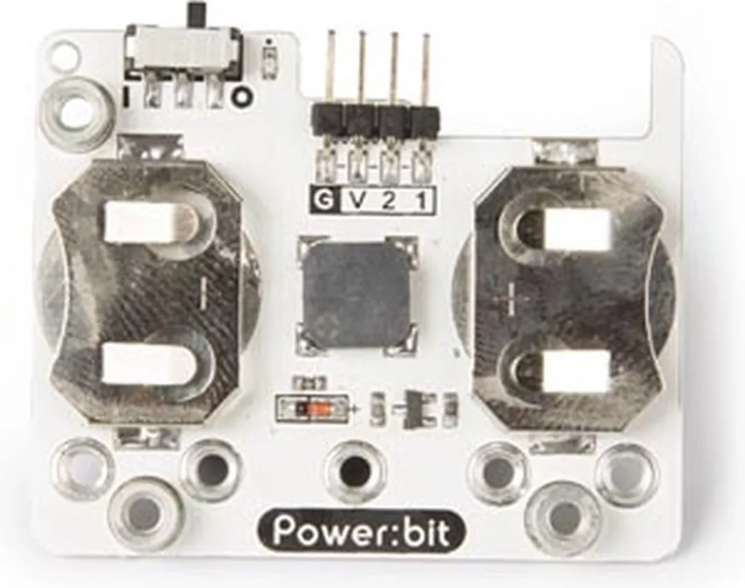 Whadda Voedingsmodule BBC micro:bit 42x52x5mm - Wit