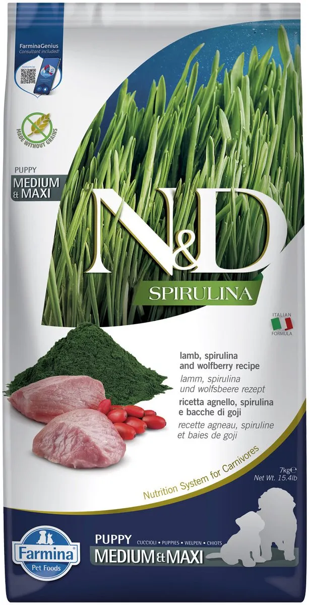 Farmina N&D Puppy Medium & Maxi Lam & Goji 7kg
