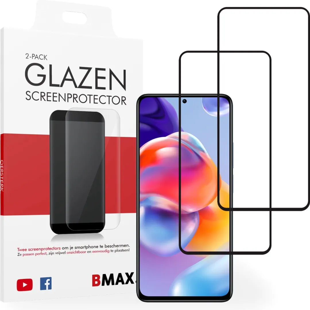 BMAX Screenprotector voor Xiaomi Redmi Note 11 Pro+