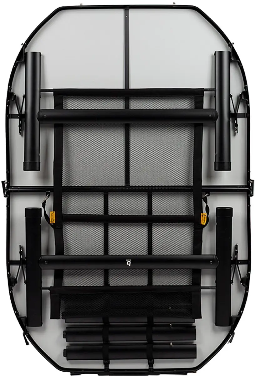 Bo-Camp Industrial Melrose Tafel Ovaal - Koffermodel - Bruin - afbeelding 4 van 6