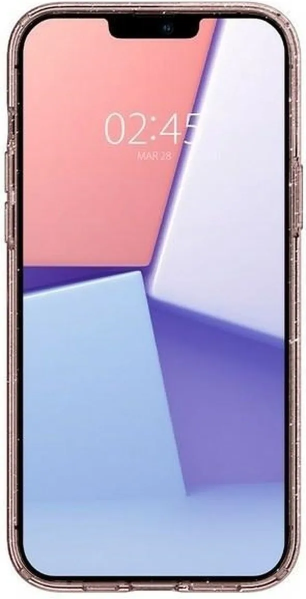 Spigen Liquid Crystal Hoesje iPhone 13 Pro - Roze Glitter - afbeelding 6 van 6
