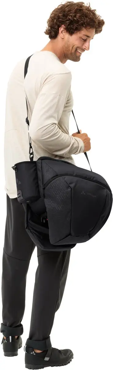 Vaude eSilkroad Plus UniKlip Fietstas - 27L - Zwart - afbeelding 5 van 6