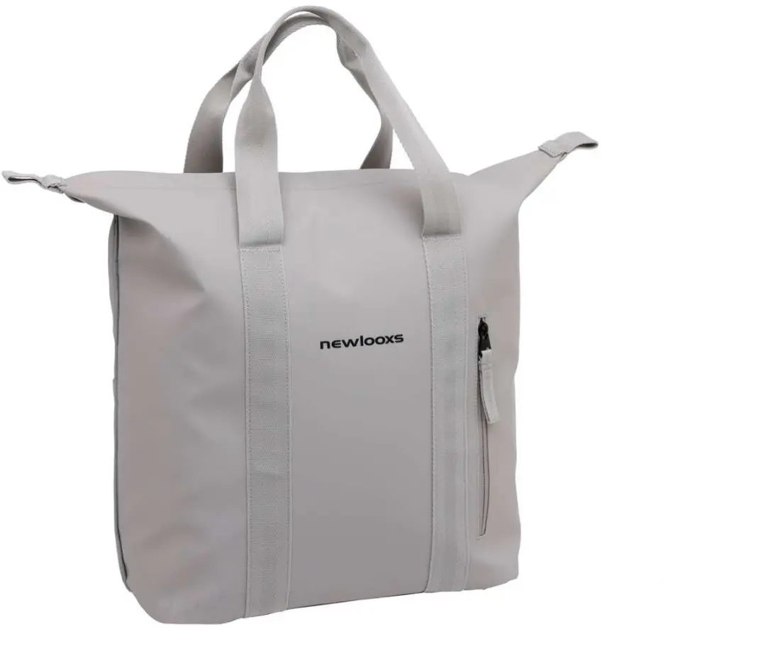 New Looxs fietstas enkel Odense Kota light grey 24L
