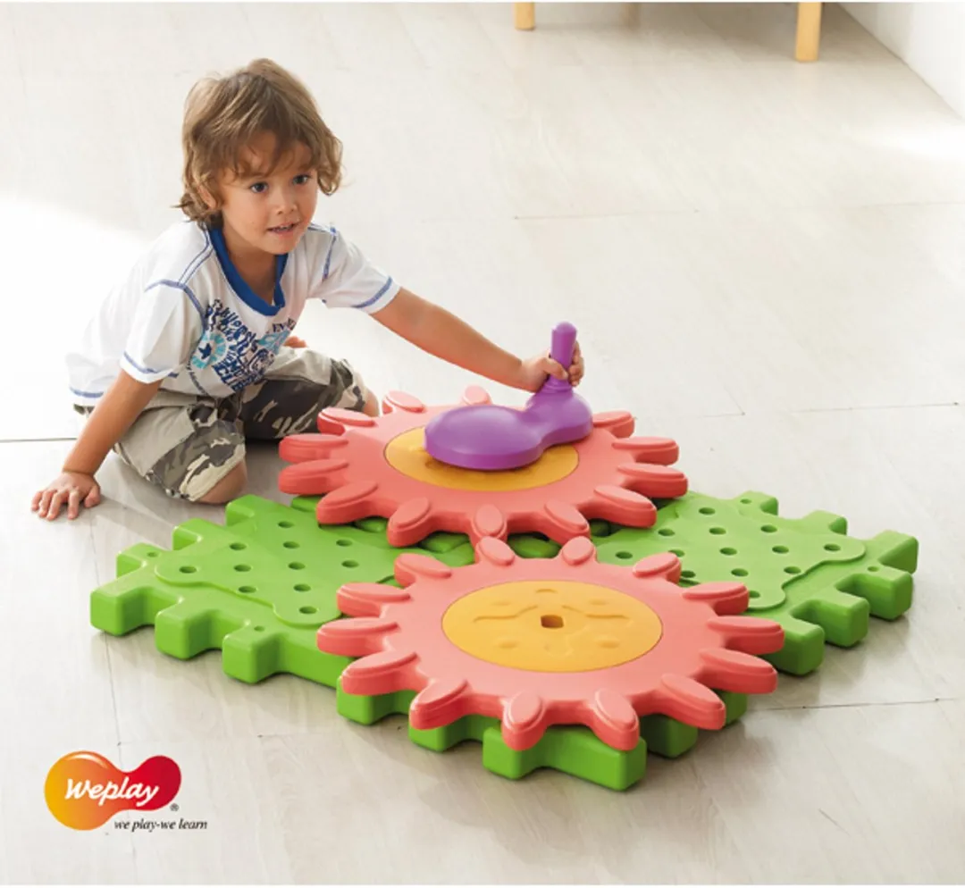 Eduplay We-Block Gears Bouwspeelgoed - 2 Stuks - Multicolor