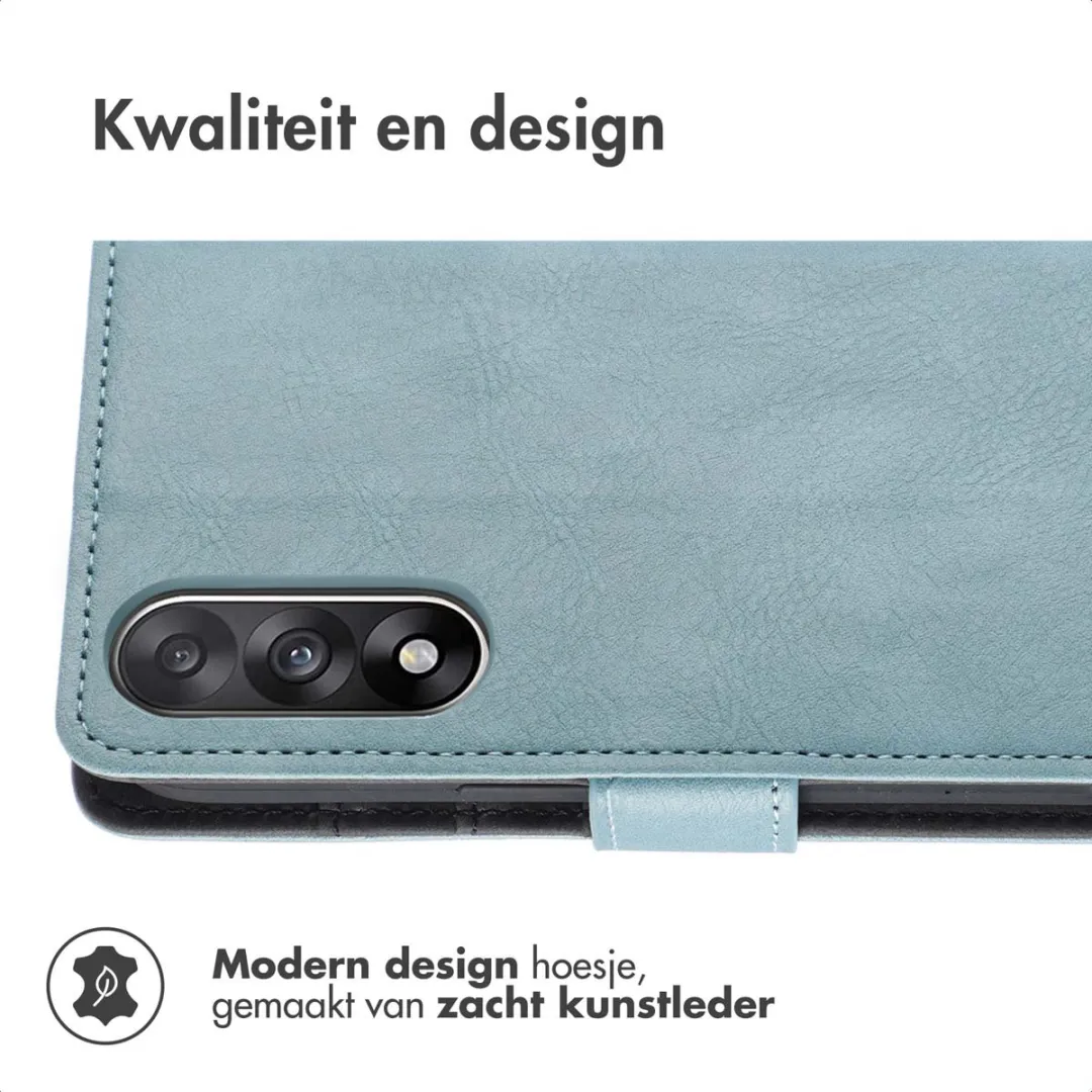 Imoshion Hoesje OnePlus Nord 5 Lichtblauw - 3 Pasjes
