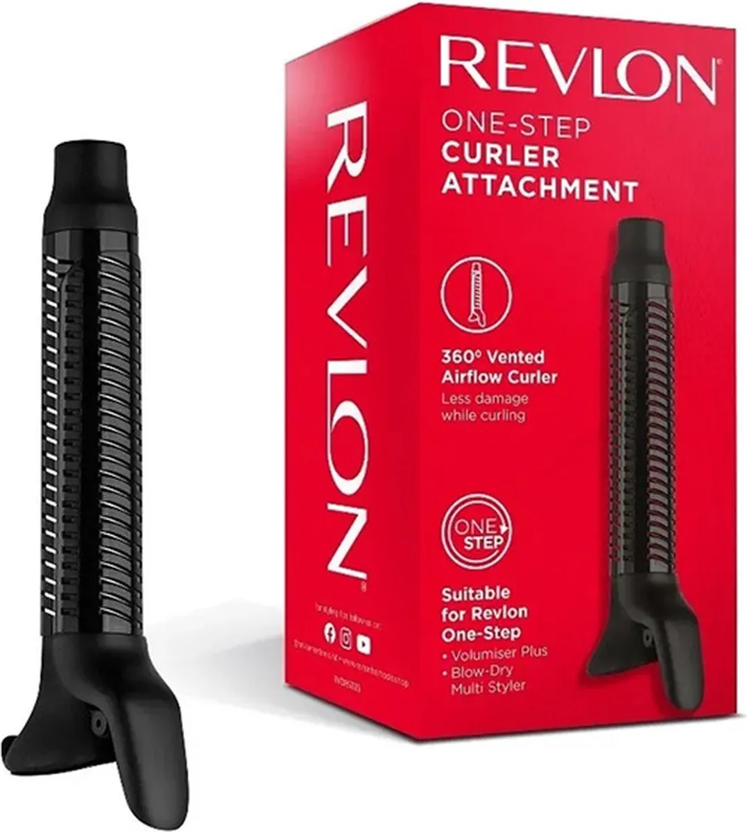 Revlon One Step Curler Opzetstuk - Zwart