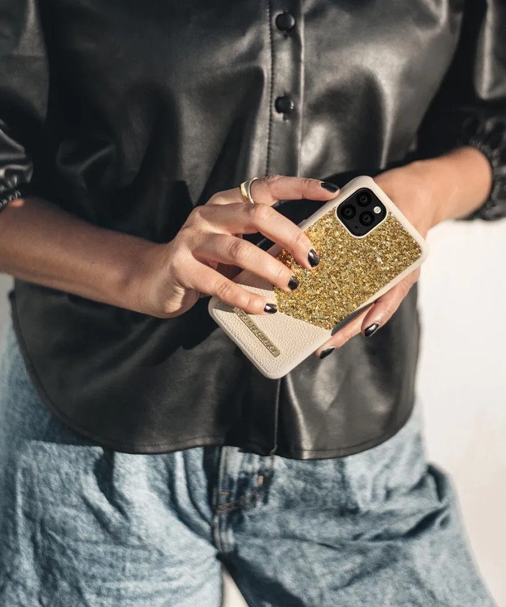 iDeal of Sweden iPhone 11 Pro Hoesje Topaz Glimmer - Roze/Goud/Zilver - afbeelding 2 van 6