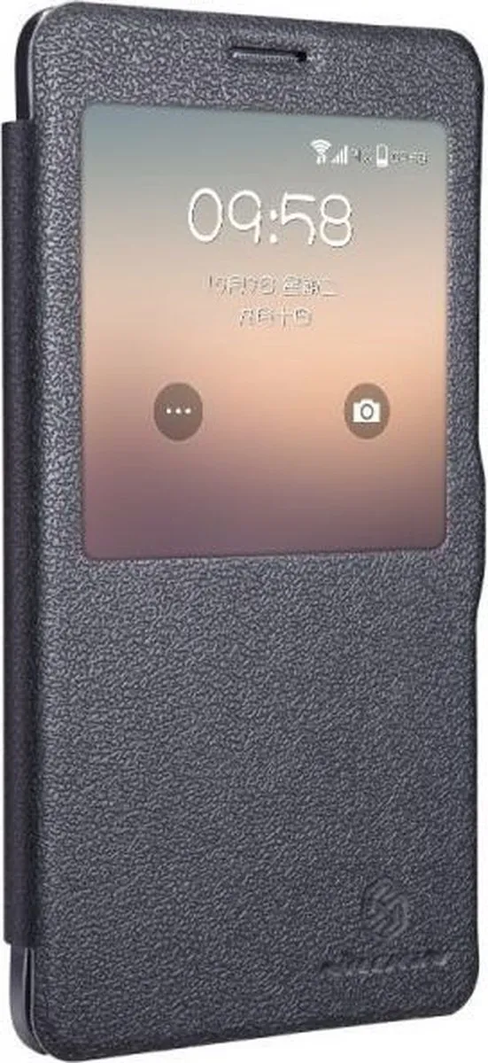 Nillkin Leather Case Galaxy Note 4 - Zwart - afbeelding 6 van 6