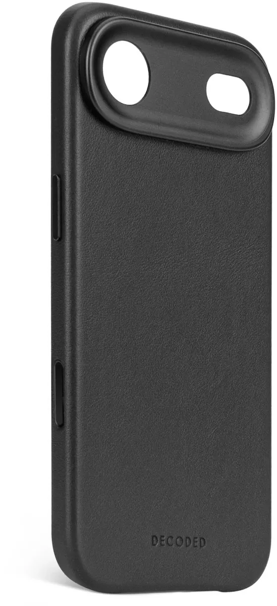 Decoded Leren Hoesje DEC-I1701-BK - iPhone 17 Air - MagSafe - Zwart