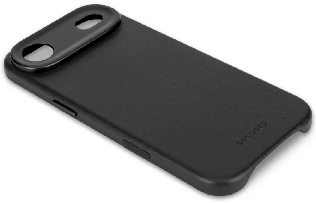 Decoded Leren Hoesje DEC-I1701-BK - iPhone 17 Air - MagSafe - Zwart
