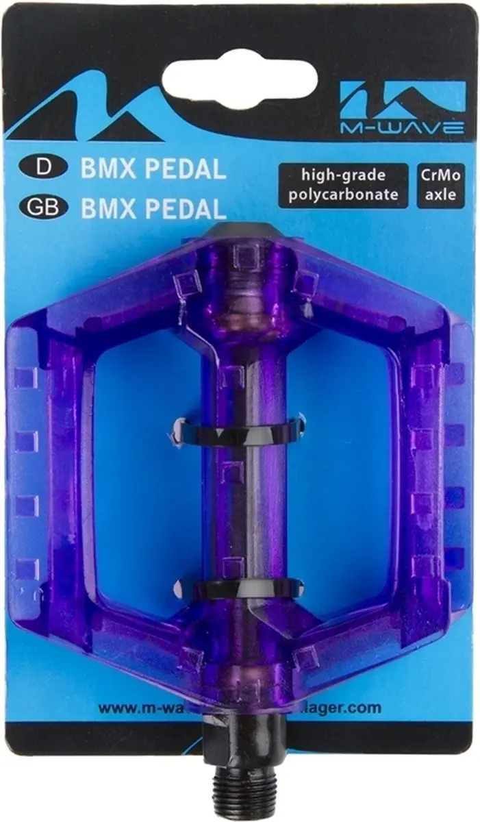 Fietspedalen BMX Paars