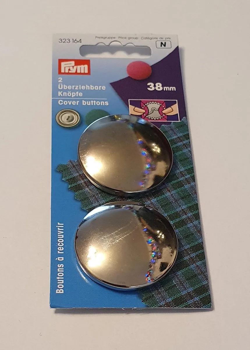 Prym Stofknopen 38mm - Gouddor - 2 Stuks
