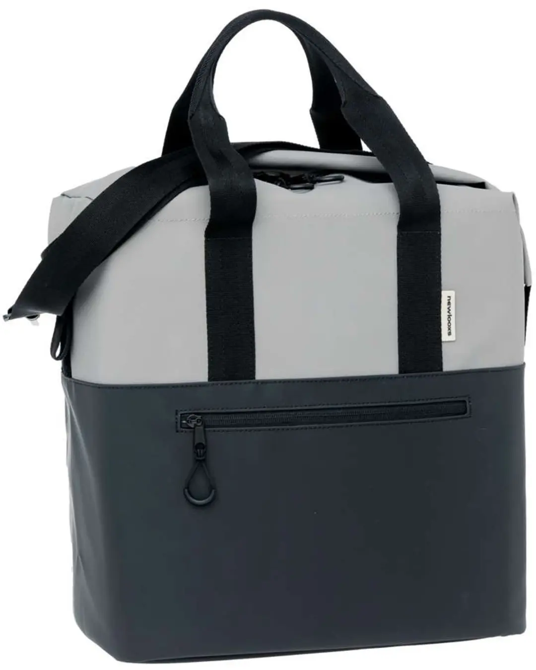 New Looxs fietstas enkel Nyborg Shopper grey/black 26L