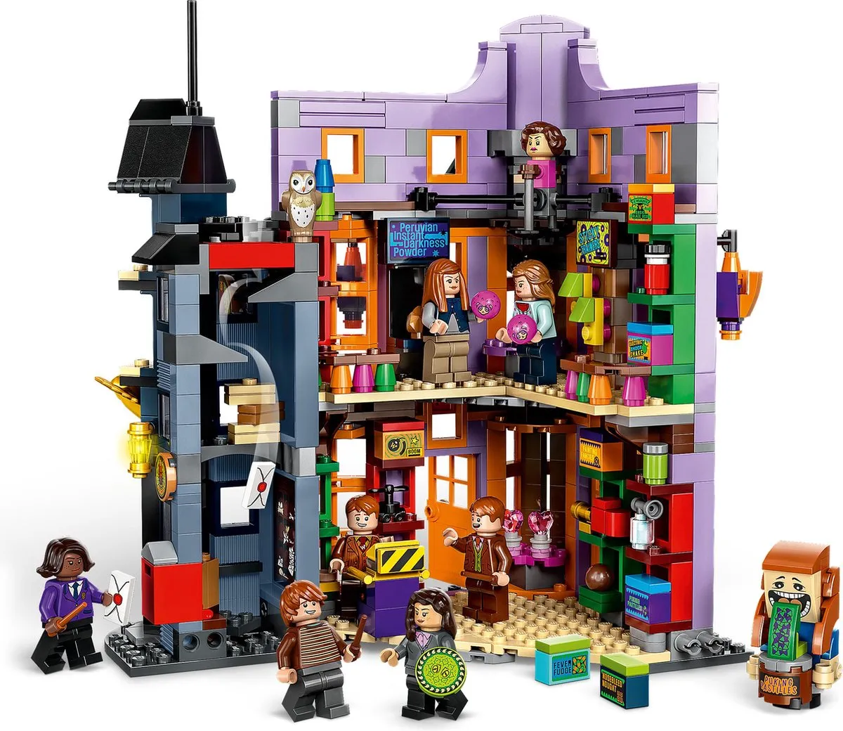 LEGO Harry Potter De Wegisweg Topfopshop 2in1 Set 76422 - 834 Stukken