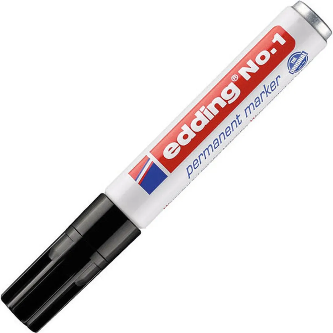 edding Nº 1 Permanente Markeerstift - 10 Stuks