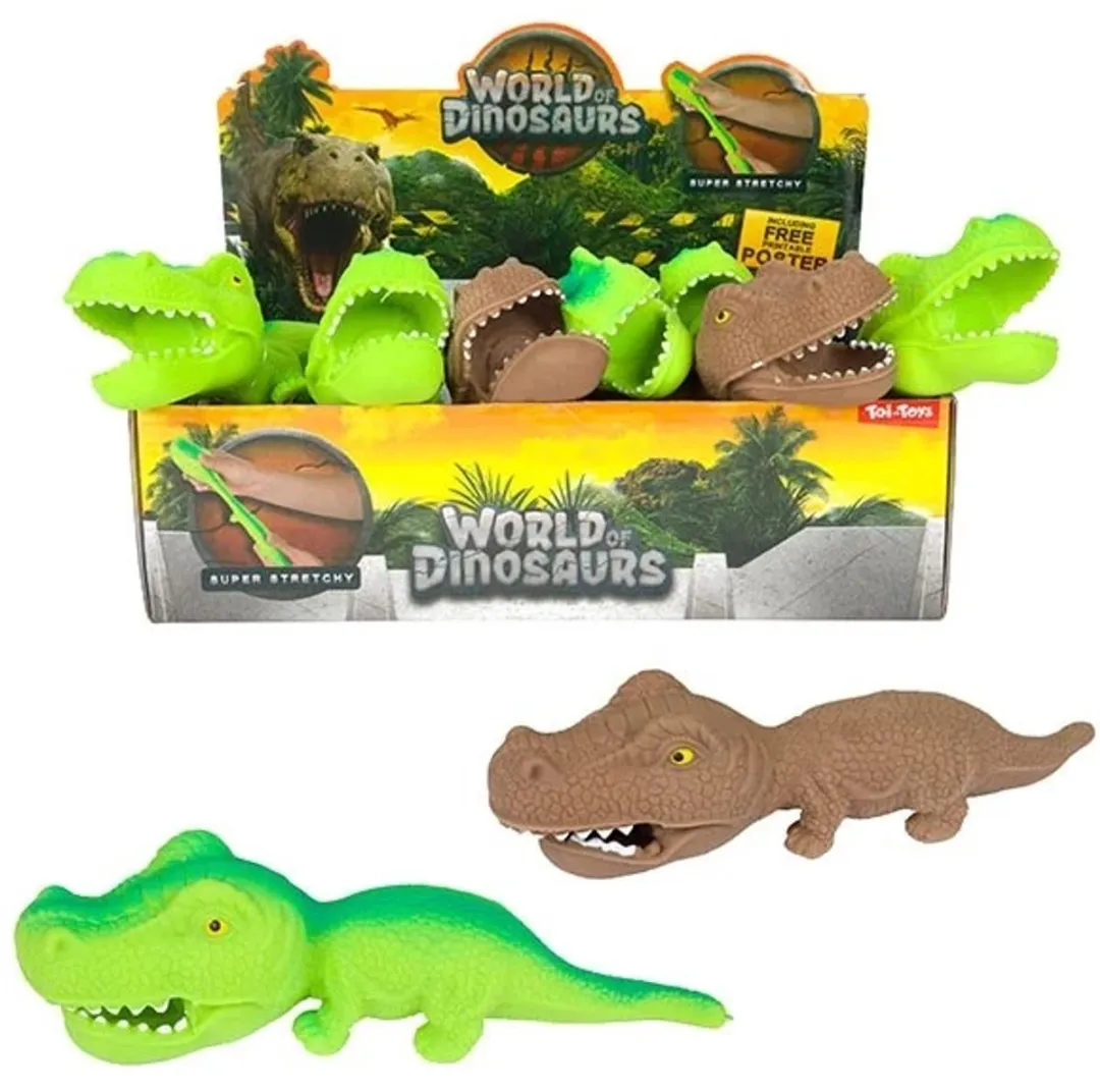 Toi-Toys Dino Kneedbaar Speelgoed 21cm Multicolor