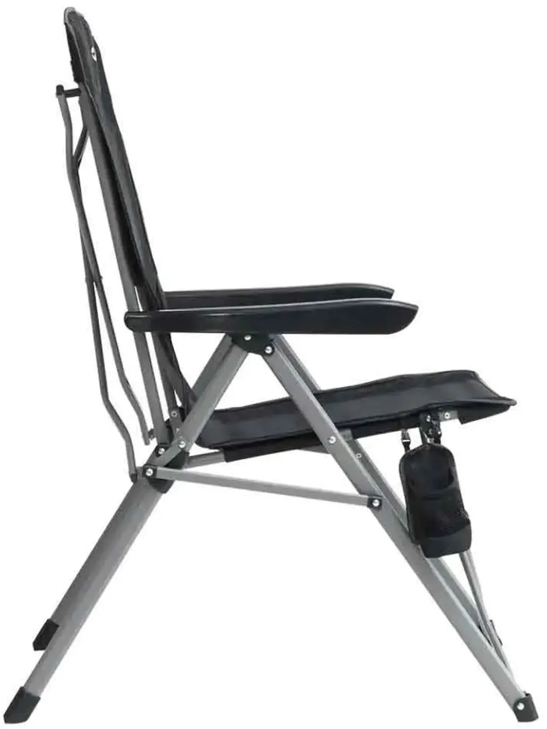 Outwell Campo Recliner Stoel - Zwart - afbeelding 2 van 4