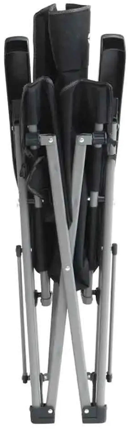 Outwell Campo Recliner Stoel - Zwart - afbeelding 4 van 4
