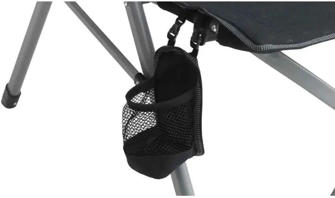Outwell Campo Recliner Stoel - Zwart - afbeelding 3 van 4