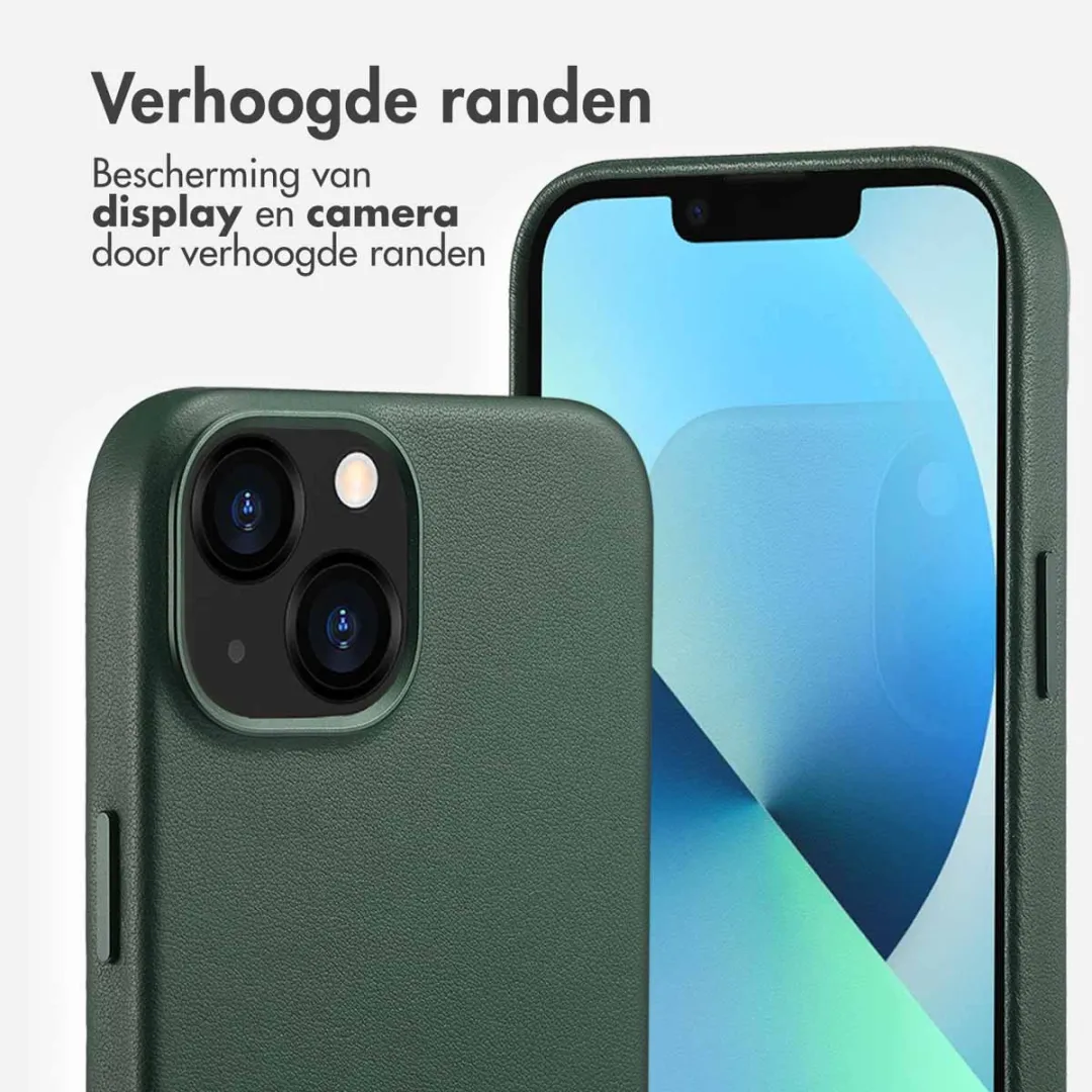 Accezz Hoesje iPhone 13 MagSafe - Cedar Green - 2 Pasjes