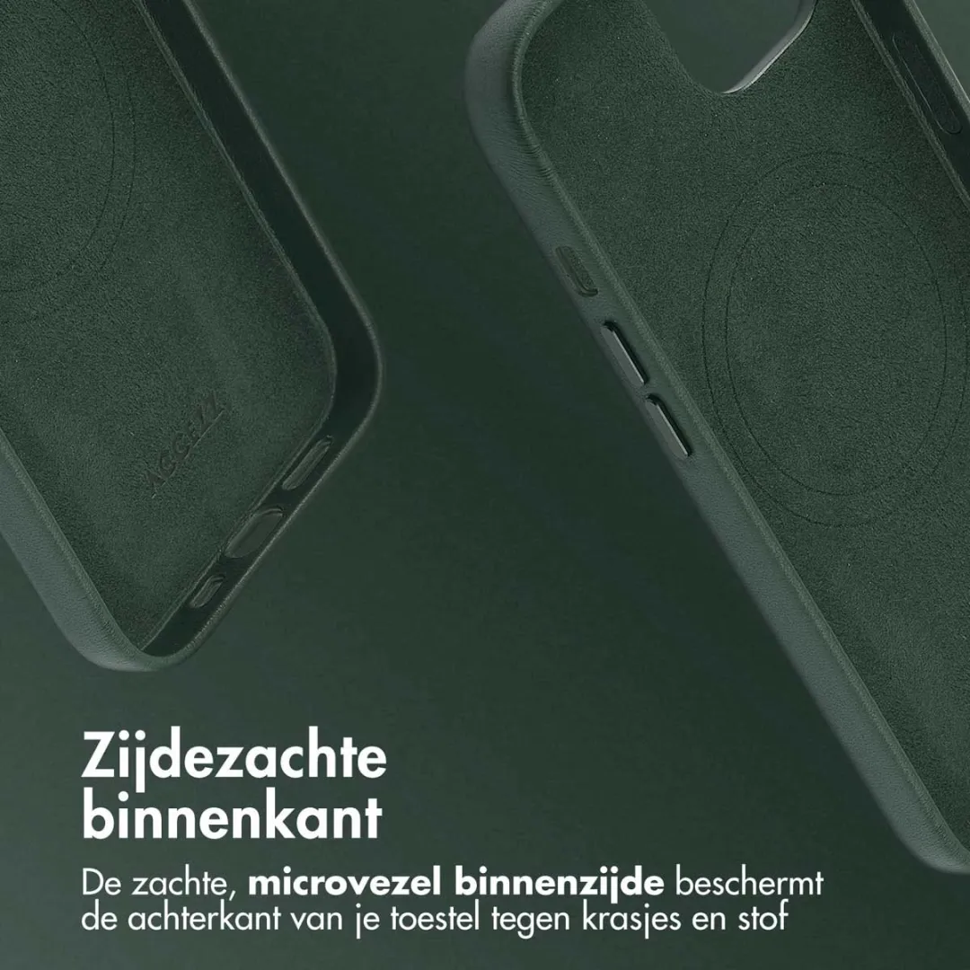 Accezz Hoesje iPhone 13 MagSafe - Cedar Green - 2 Pasjes