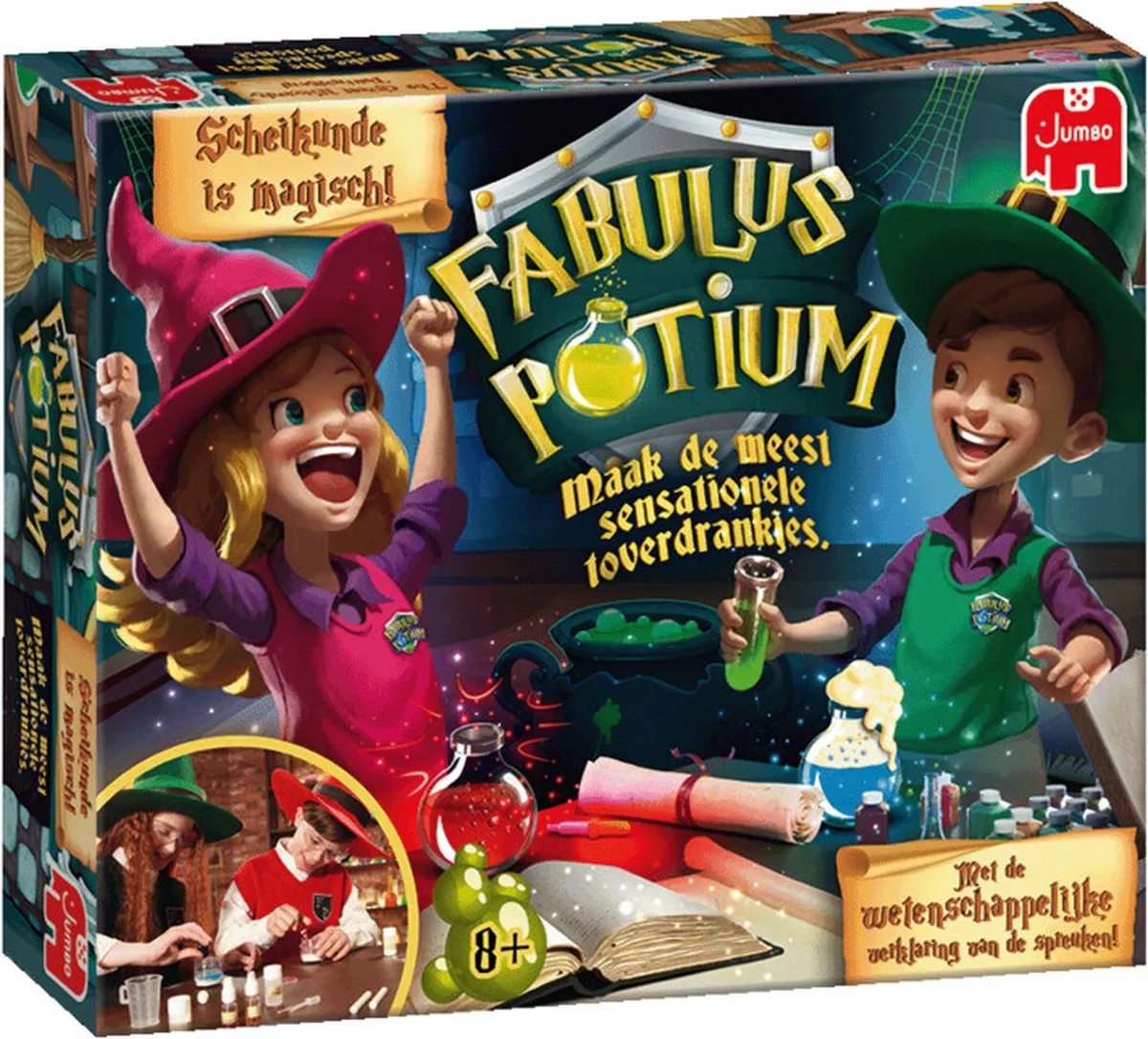 Jumbo Fabulus Potium Scheikunde Set 1110100050 - Meerkleurig