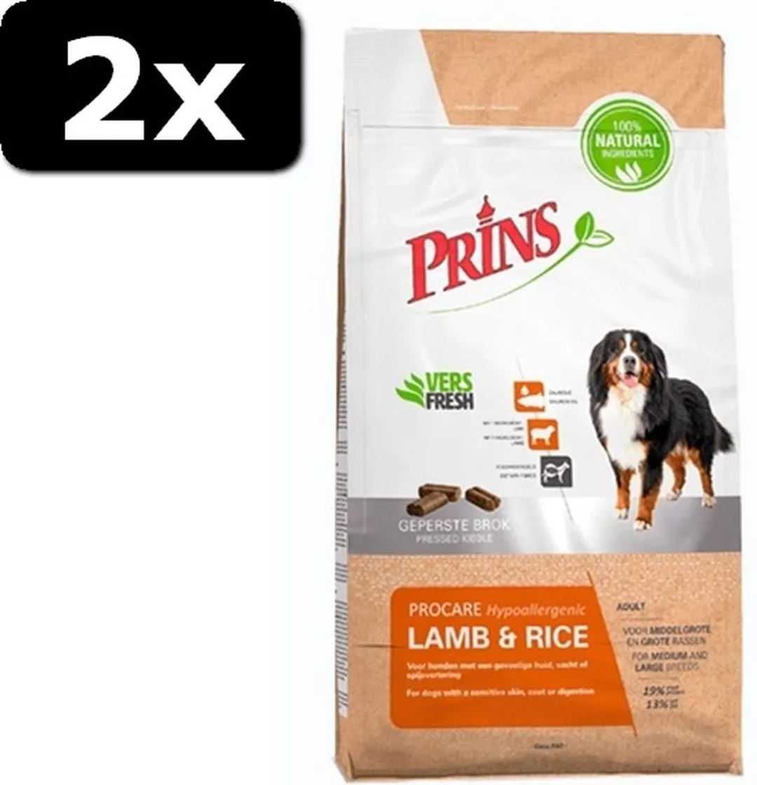 Prins Lam/Rijst 15kg