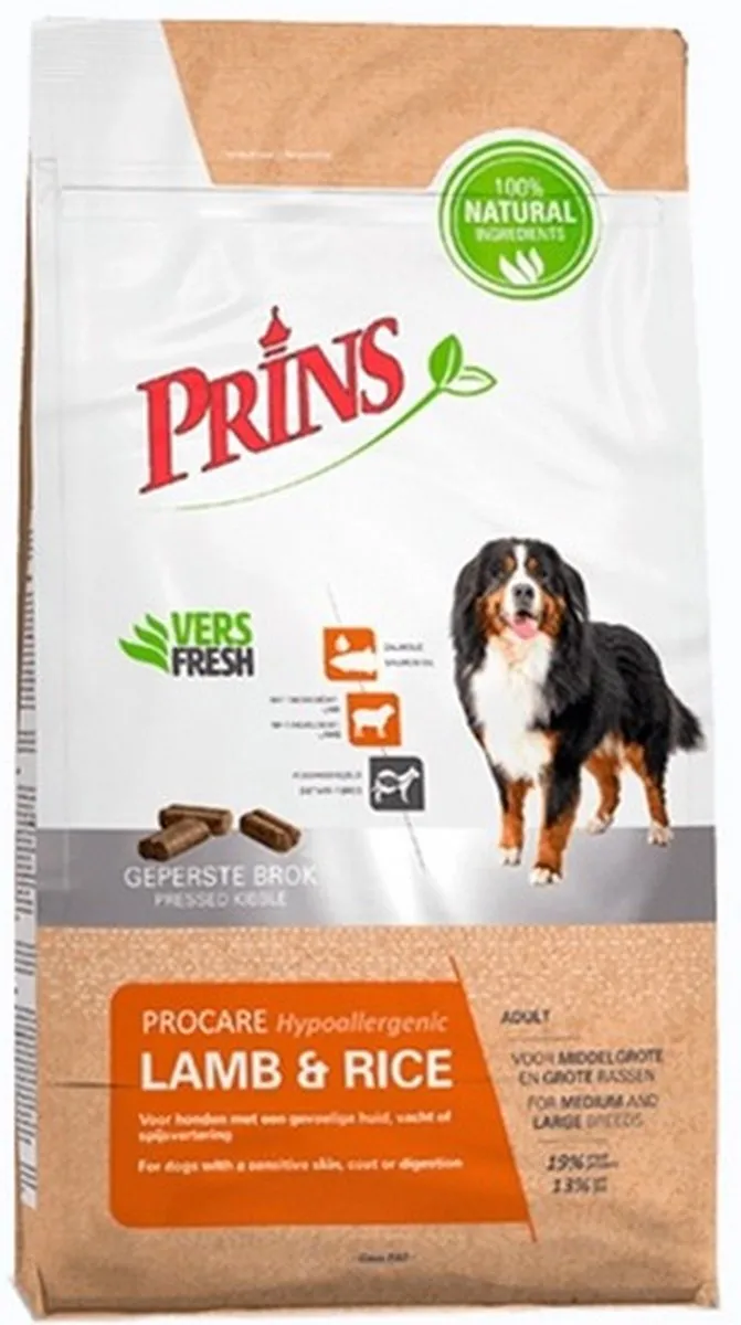 Prins Lam/Rijst 15kg - 2 Stuks