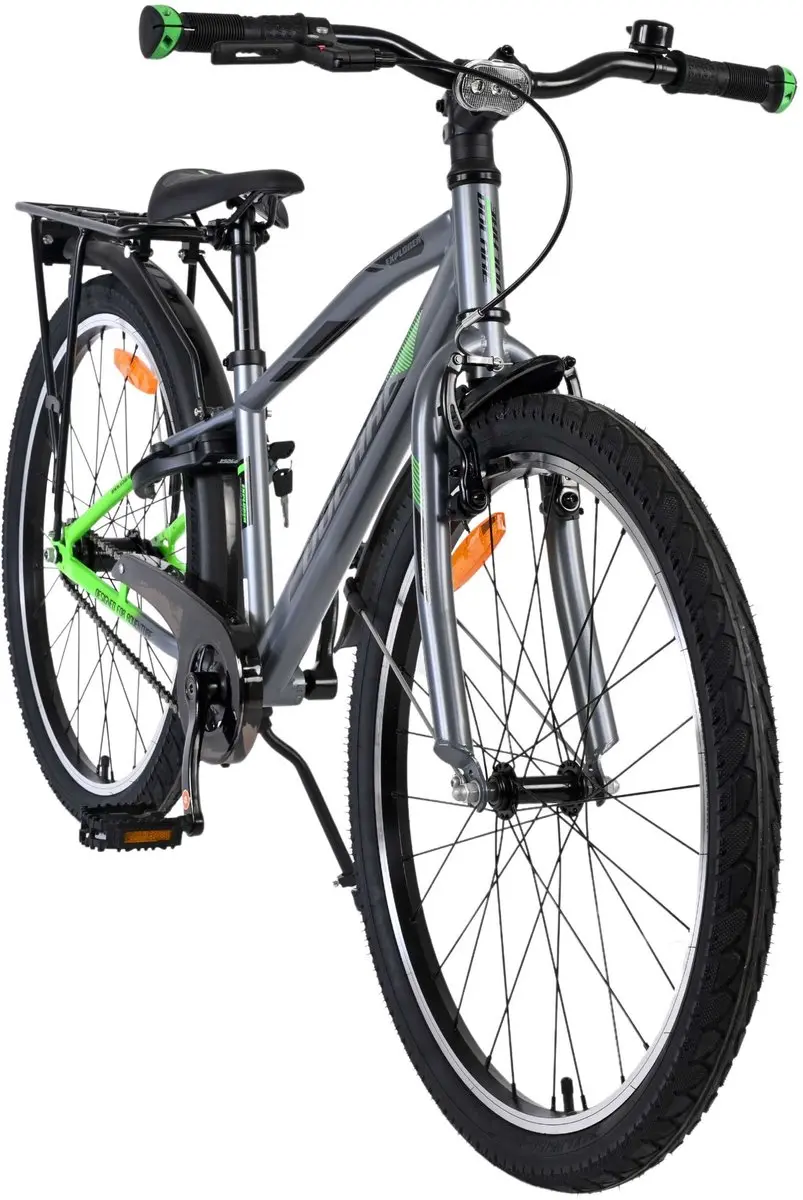 Volare Explorer CB Kinderfiets 24 inch - Donkergrijs - afbeelding 3 van 6