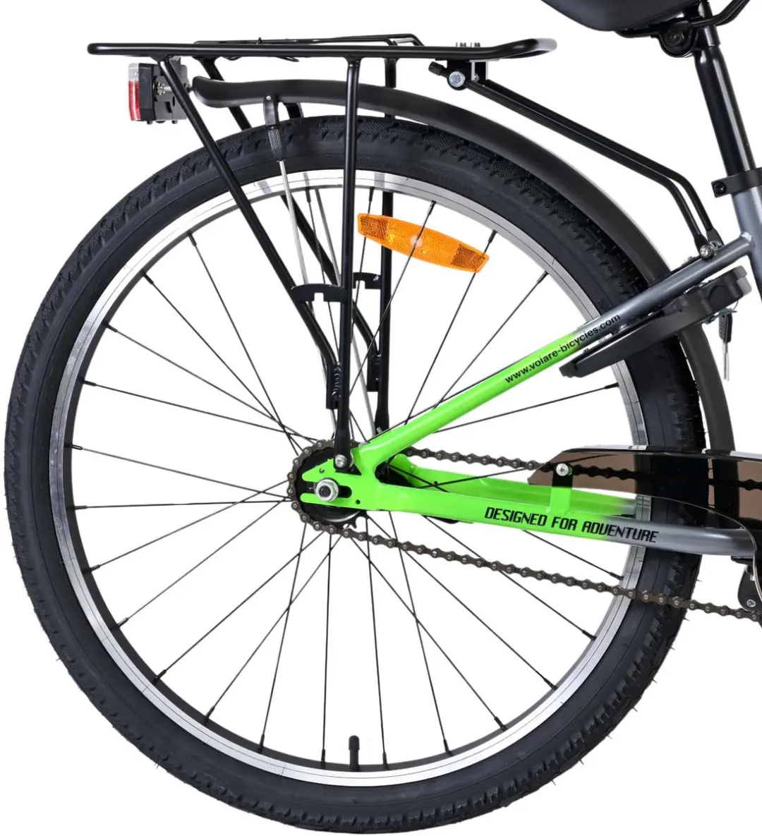 Volare Explorer CB Kinderfiets 24 inch - Donkergrijs - afbeelding 6 van 6