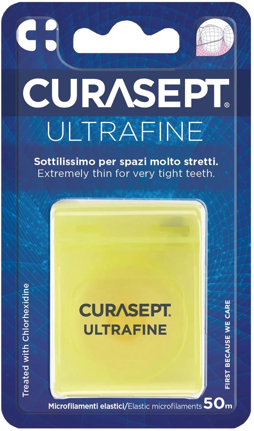 Curasept Ongewaxt Flossdraad Ultradun