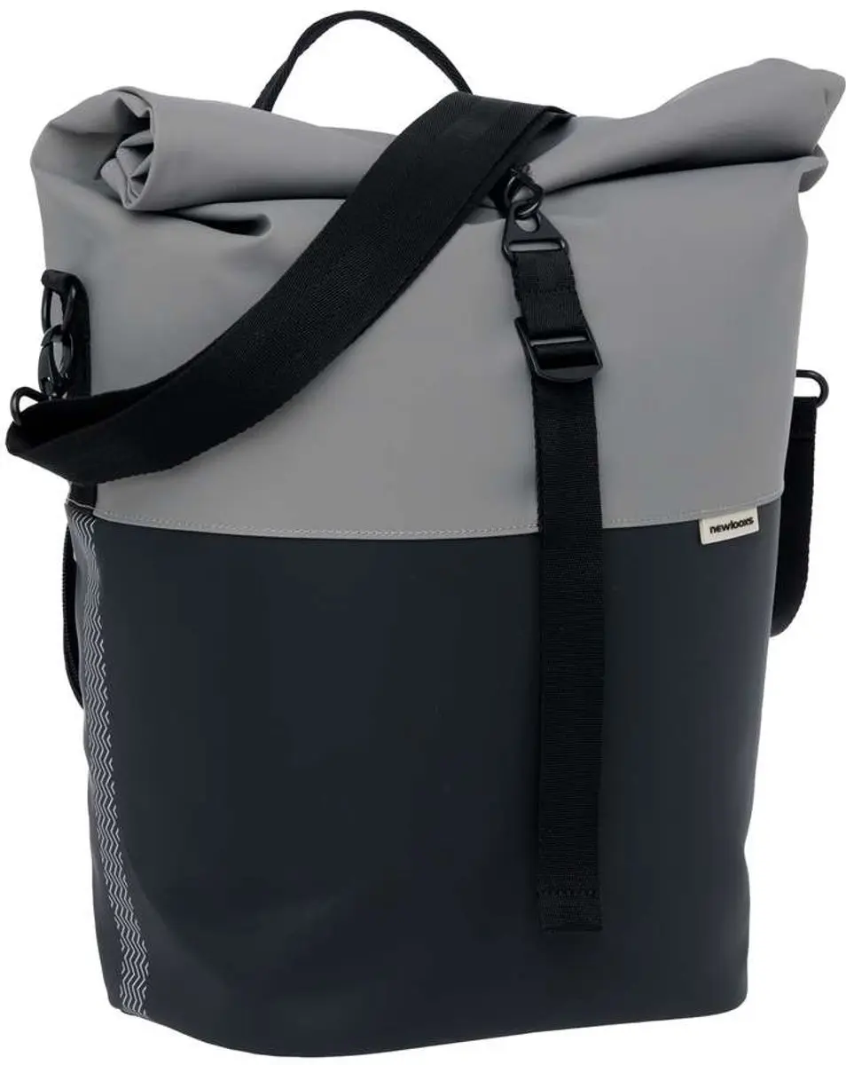 New Looxs fietstas enkel Nyborg grey/black 17L