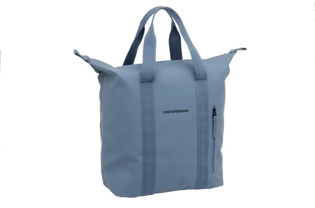 New Looxs fietstas enkel Odense Kota light blue 24L