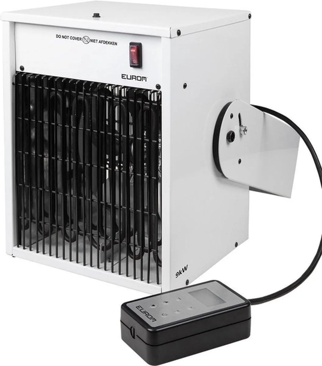 Eurom EK 9000 Wall Werkplaatskachel 9000W - Wit