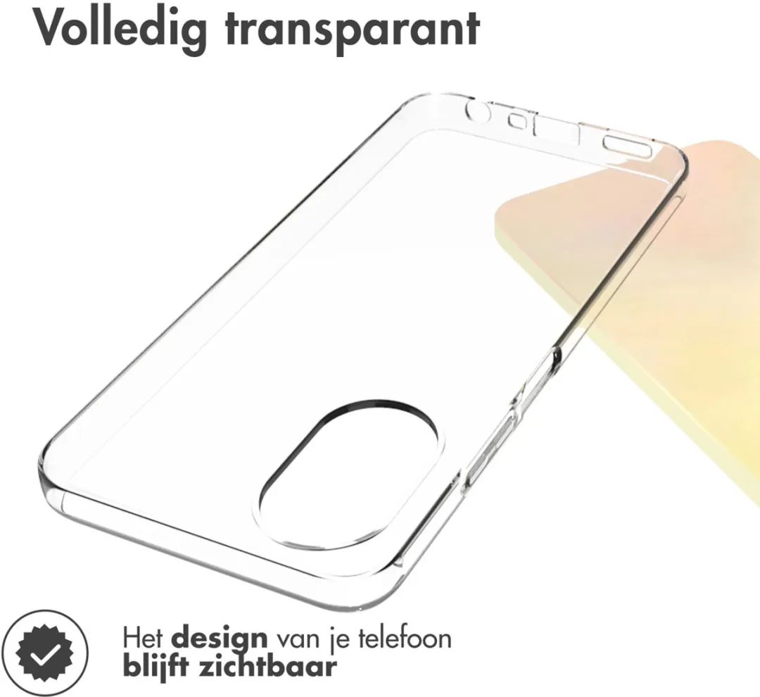 Accezz Hoesje Oppo A18/A38 - Transparant