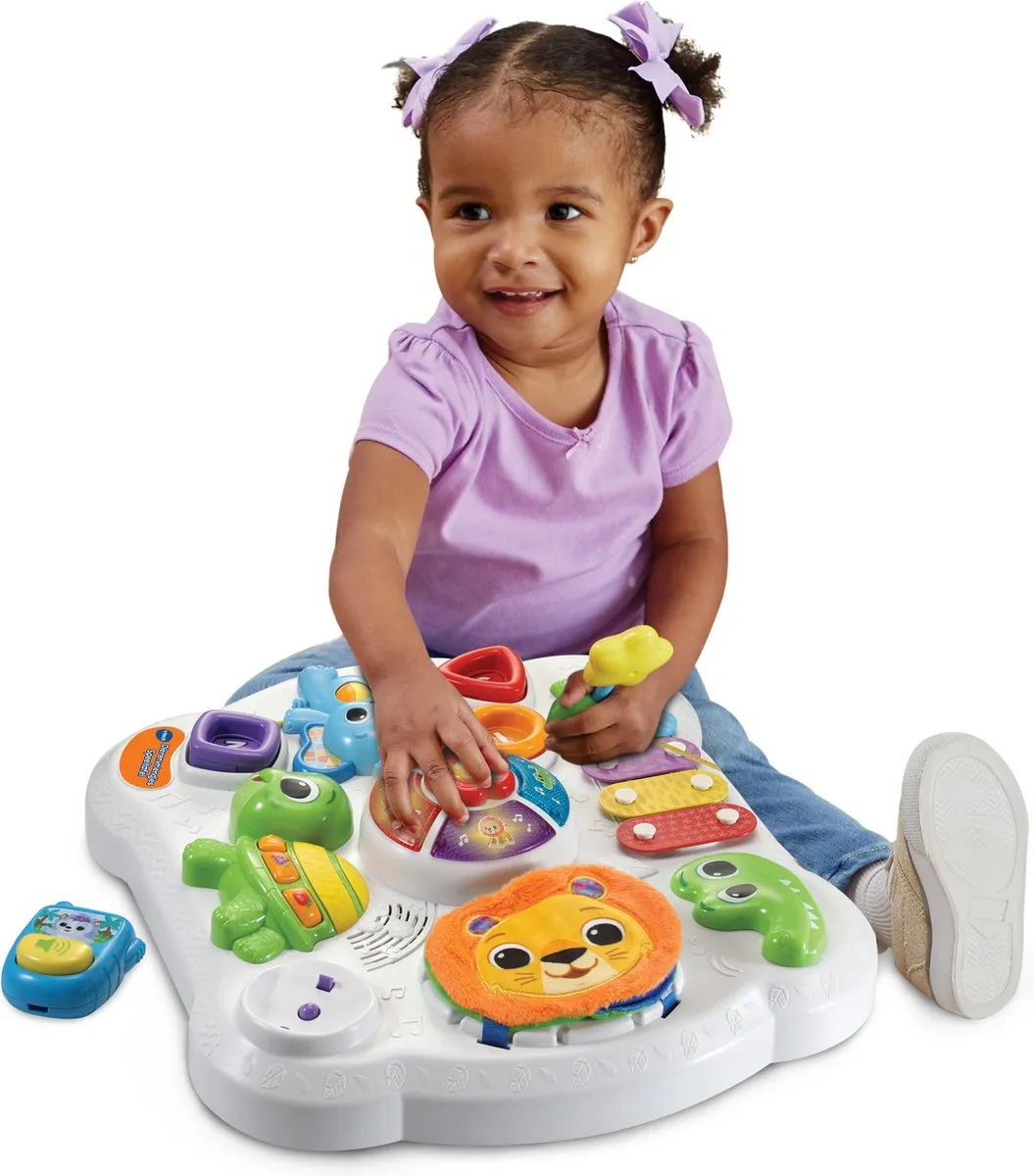 VTech Dierenvriendjes Speeltafel - 80-540823 - Interactief Speelgoed - 2x AAA
