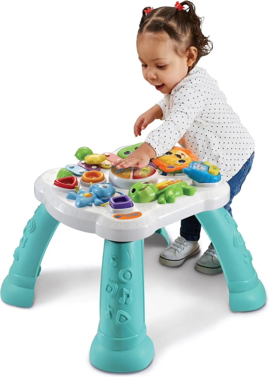 VTech Dierenvriendjes Speeltafel - 80-540823 - Interactief Speelgoed - 2x AAA