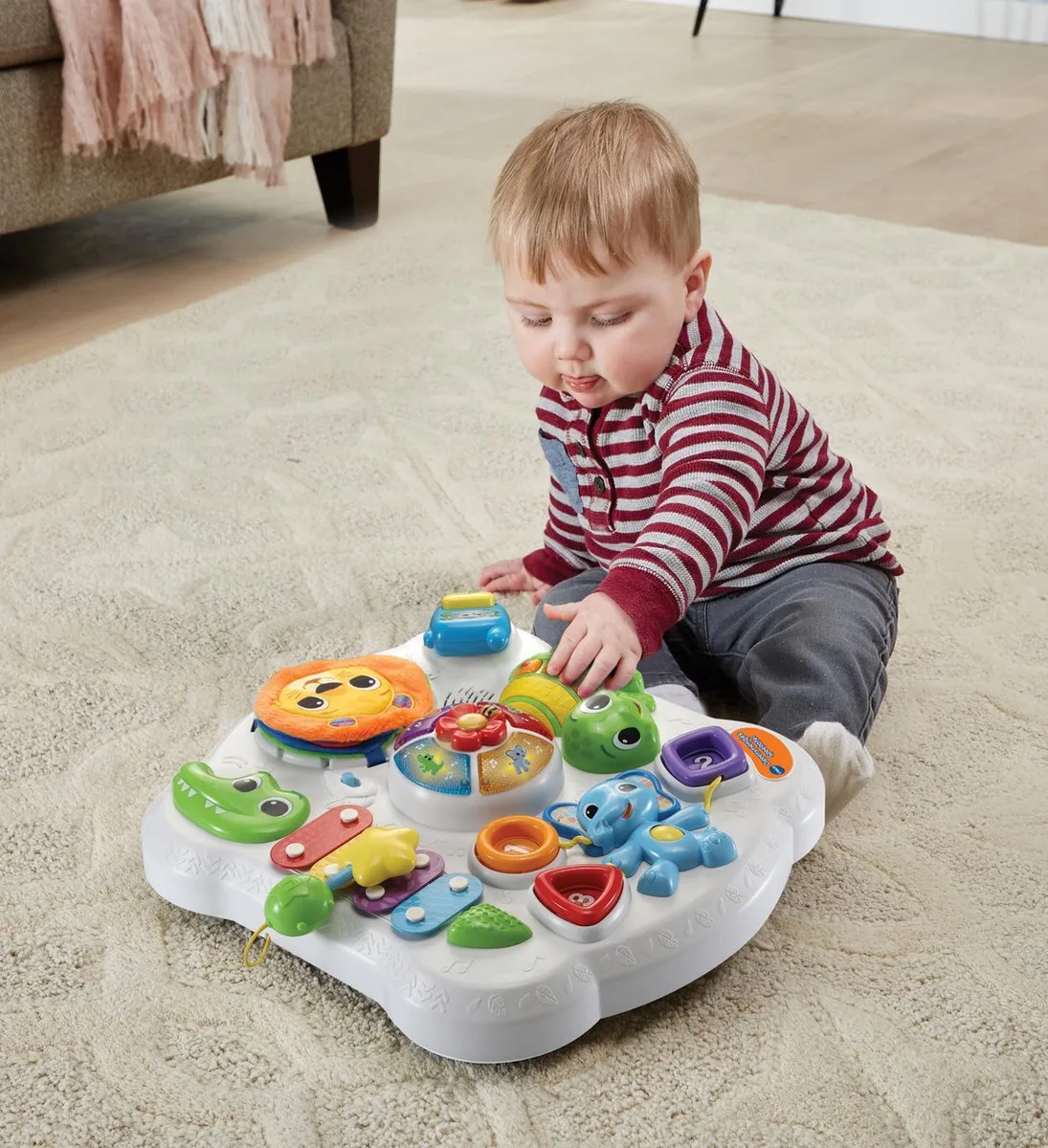 VTech Dierenvriendjes Speeltafel - 80-540823 - Interactief Speelgoed - 2x AAA
