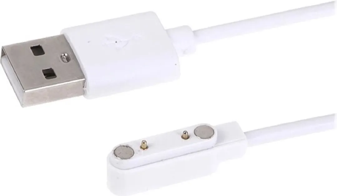 GPSHorlogeKids© - GPS horloge kind oplaadkabel - smartwatch kinderen laadkabel - magnetic charge 4G (2-pins)