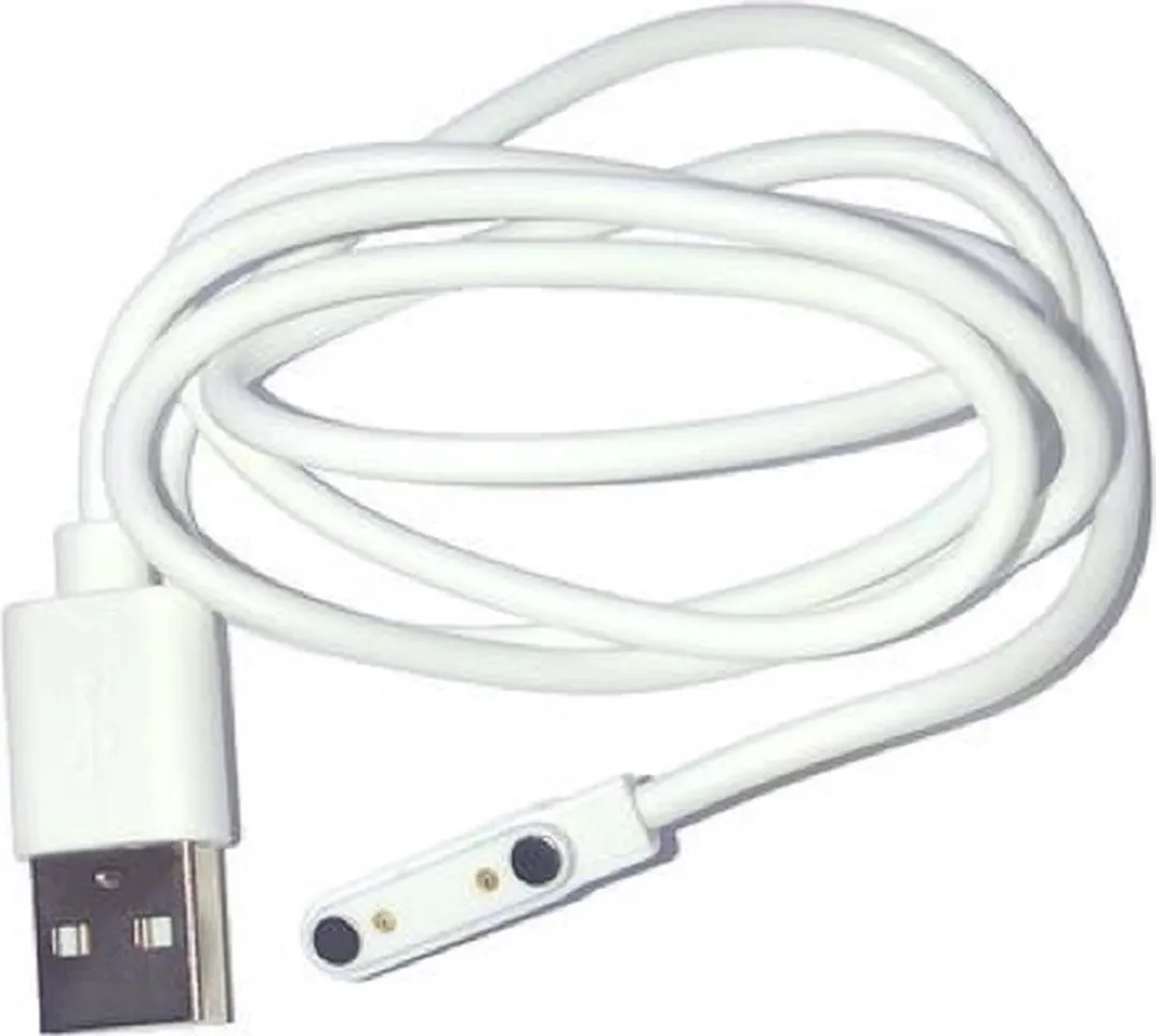 GPSHorlogeKids© - GPS horloge kind oplaadkabel - smartwatch kinderen laadkabel - magnetic charge 4G (2-pins)