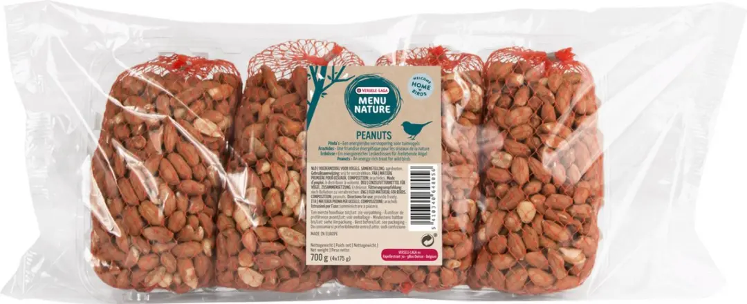 Versele-Laga Menu Nature Pindanetjes Gepeld À 4