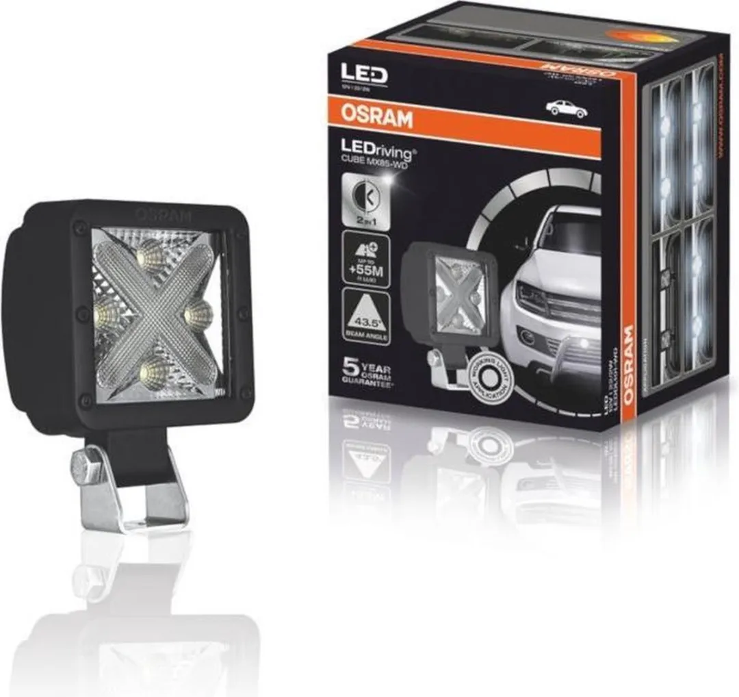 Osram LEDriving CUBE VX70-WD Werkschijnwerper 8W - Wit licht - afbeelding 6 van 6